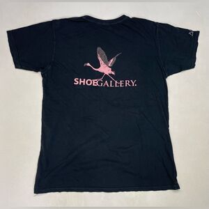 Shoe Gallery Miami Graphic T-shirt Men Large Black Short Sleeve